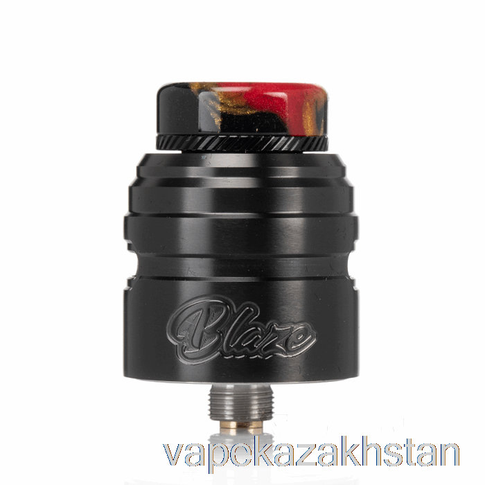 Vape Kazakhstan Thunderhead Creations Blaze Solo 24mm BF RDA Gunmetal